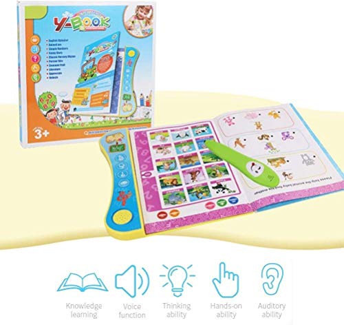 Componentes de calefacción eléctrica ABS, plástico, para niños, Inglés, máquinas de lectura electrónicas, voz Early Learning