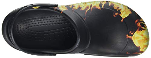 Crocs Bistro Unisex Adulta Clog, Negro (Black), 38/39 EU