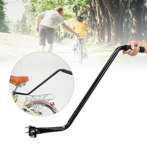 Cuasting Bicicleta de entrenamiento de empuje de agarre de equilibrio para manillar de bicicleta para niños y niños, herramienta auxiliar para bicicleta