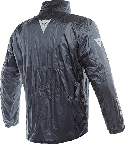 Dainese - Chaqueta impermeable para motocicleta, ligera, plegable, con inserciones reflectantes