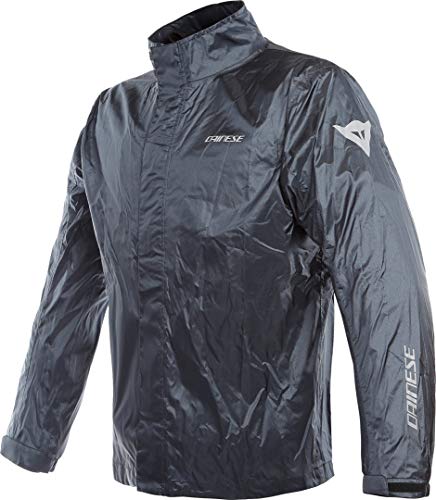 Dainese - Chaqueta impermeable para motocicleta, ligera, plegable, con inserciones reflectantes