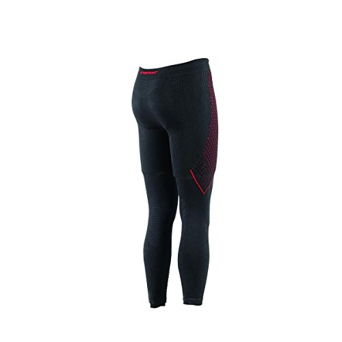 Dainese-D-CORE THERMO PANT LL, Negro/Rojo, Talla L