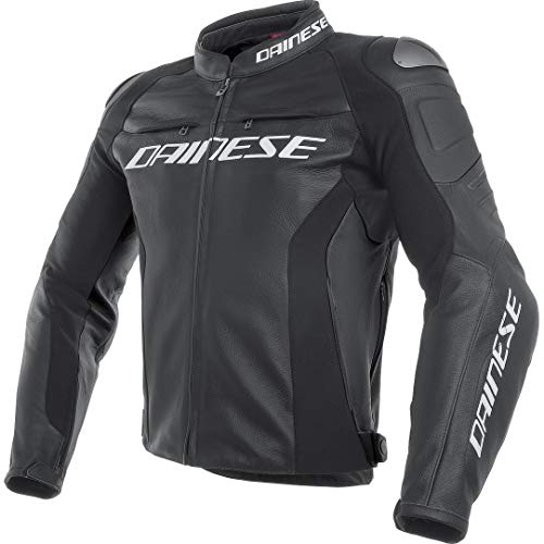 Dainese Hombre Moto Chaqueta de Piel Racing 3  Pelle