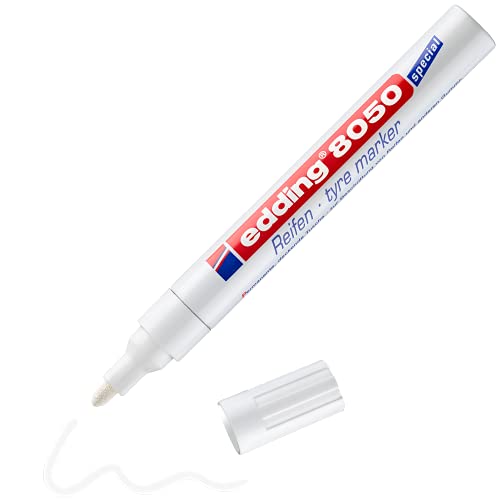 edding e-8050-1-4049 - Marcador para neumáticos, color blanco