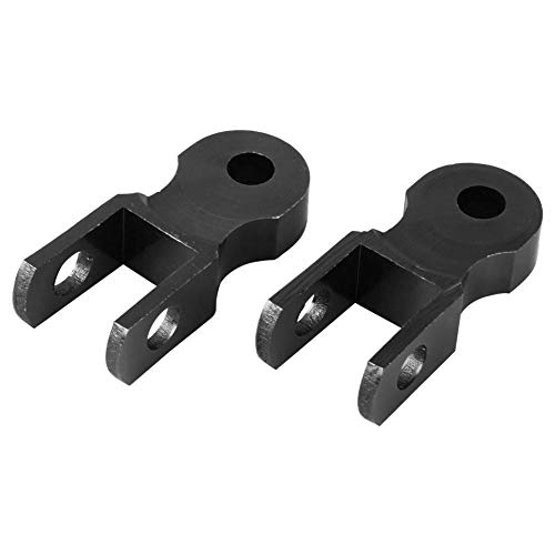 Elevador de amortiguador, 2 uds, Elevador de amortiguador trasero de motocicleta, almohadilla de dispositivo de elevación de 5 cm reemplazo para chasis(With Screw)