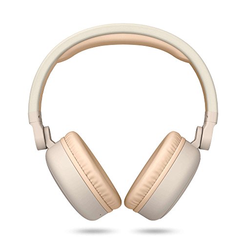 Energy Sistem Headphones 2 - Auriculares con Bluetooth (Over-Ear, Audio-In, Long Battery Life, 180 Plegable) Beige