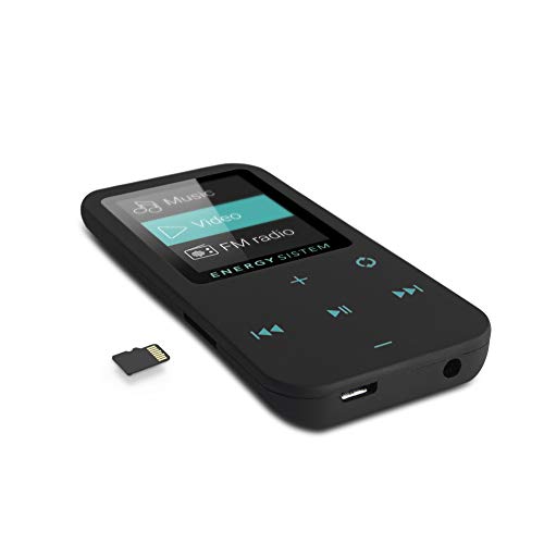 Energy Sistem Touch, Reproductor Mp4 (Bluetooth, 8 Gb, Botones Táctiles, Radio Fm, Microsd), USB 2.0, 8 GB, Detalle Menta