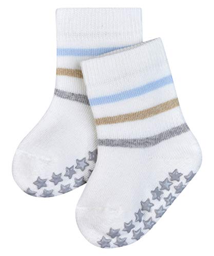 Falke Multi Stripe Catspads Calcetines, Marfil (Off White 2040), 6-12 Meses (Talla del Fabricante: 74-80) para Bebés