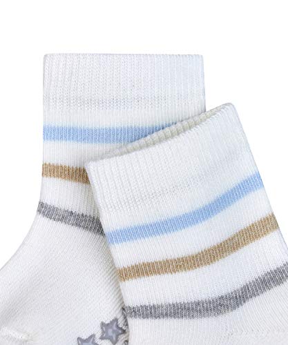 Falke Multi Stripe Catspads Calcetines, Marfil (Off White 2040), 6-12 Meses (Talla del Fabricante: 74-80) para Bebés