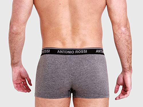 FM London Antonio Rossi Fitted Boxer para Hombre, Mulitcolor, M, Pack of 12