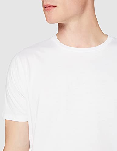 FM London - Camiseta para hombre, 100 % algodón, peso medio, entallada, 3 unidades