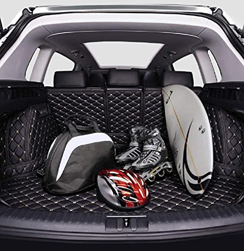 Funda De Maletero De Coche Protector Maletero para Citroen Ds7 2018 2019 2020 Accesorios Coche, Todo Negro