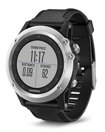 Garmin Fenix 3 HR GPS Multisport Watch with Outdoor Navigation and Wrist Based Heart Rate - Silver Edition (Certified Refurbished)