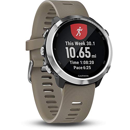 Garmin Reloj/PULSOM FR645 GPS Acampada y Senderismo, Adultos Unisex, Beige (Beige), Talla Única