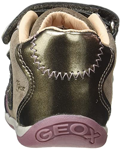 GEOX Baby Girl B EACH GIRL FIRST STEPS SMOKE GREY_26 EU