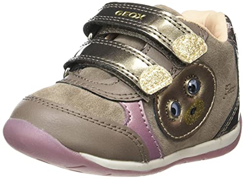 GEOX Baby Girl B EACH GIRL FIRST STEPS SMOKE GREY_26 EU