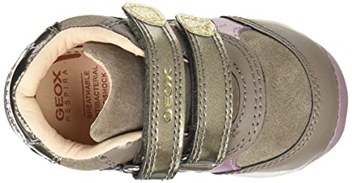 GEOX Baby Girl B EACH GIRL FIRST STEPS SMOKE GREY_26 EU