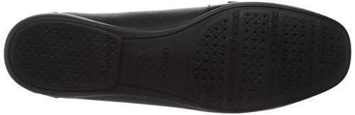 Geox D Annytah Moc A, Mocasines Mujer, Negro (Black C9997), 40 EU