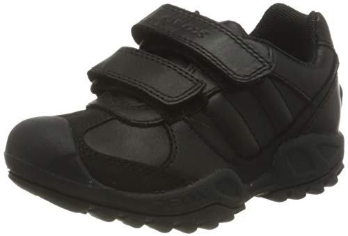 Geox J New Savage Boy B, Zapatos de Uniforme Escolar, Black, 32 EU