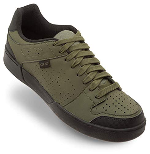 Giro Jacket II, Zapatos de Bicicleta de montaña Mujer, Multicolor (Olive/Black 20), 43 EU