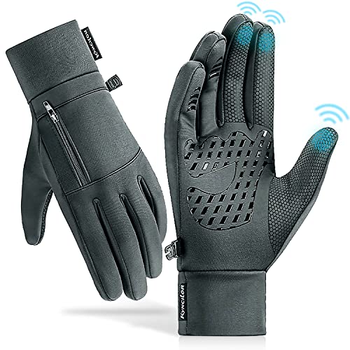 Guantes de Pantalla Ciclismo Táctil丨Guantes de Invierno Cálidos con Bolsillos丨Guantes Deportivos A Prueba de Viento Antideslizante Impermeable丨Guantes de Running Ciclismo Esquí丨MTB Camping Montañismo