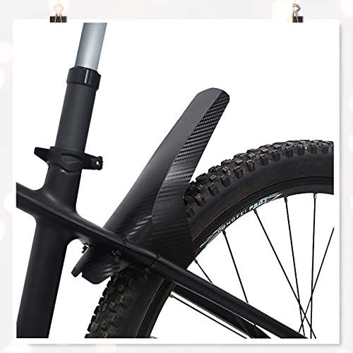 NICEDACK Guardabarros para bicicleta, protector de barro ajustable de MTB,  guardabarros delanteros y traseros compatibles con neumáticos gruesos de