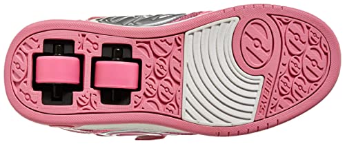 Heelys X2, Zapatillas de Deporte, Multicolor (Neon Pink/Light Pink/Silver 000), 35 EU