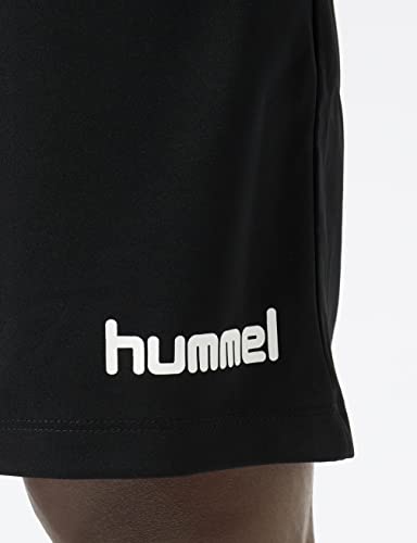 hummel Core Poly Coach - Pantalones Cortos para Hombre, Hombre, Pantalones Cortos, 203526-2001, Negro, XX-Large