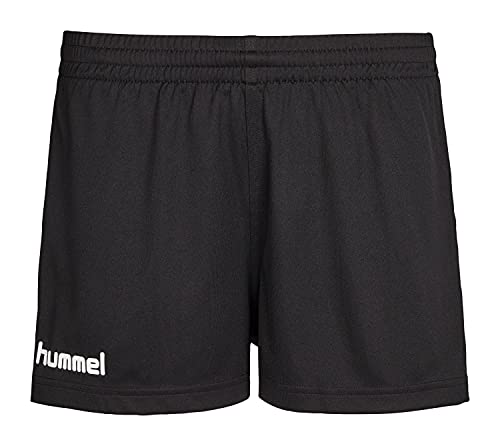 hummel Pantalones Cortos de Deporte para Mujer, Entrenamiento, Gran Libertad de Movimiento