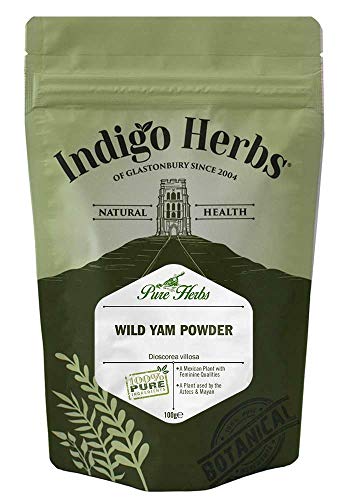 Indigo Herbs Raíz del ñame salvaje en polvo (100g)