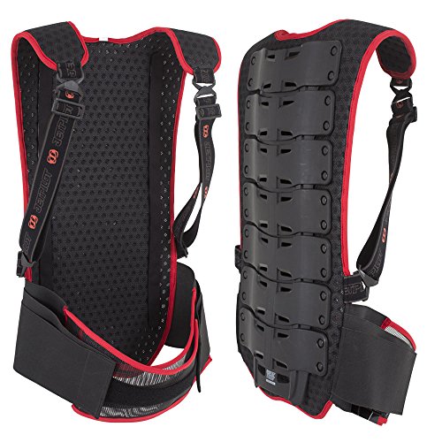 Jet Pilot X1 Back Protector, color , tamano S