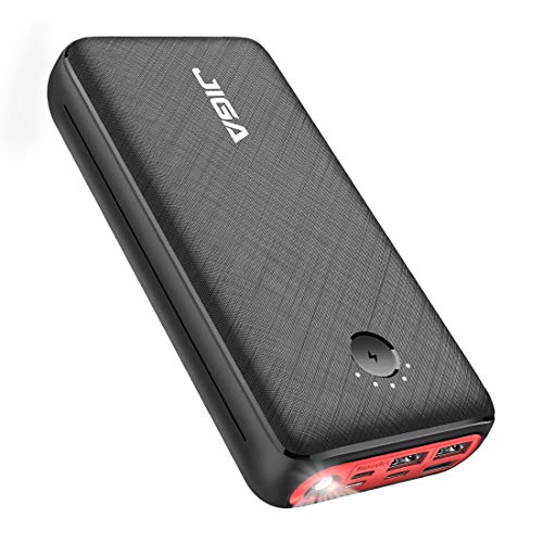 Power Bank 26800mAh Batería Externa para Teléfono Móvil Cargador LCD  Portátil Pequeño Mini Paquete de Batería de Alta Capacidad Puertos USB  Dobles con Entrada Type C para iPhone iPad Samsung : 