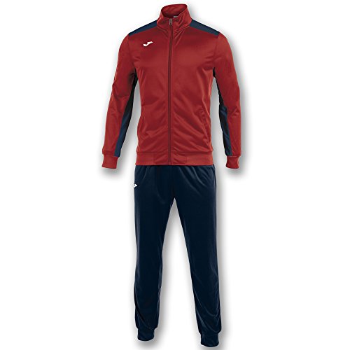 Joma Academy Chandal Caballero, Hombre, Rojo-Marino, M