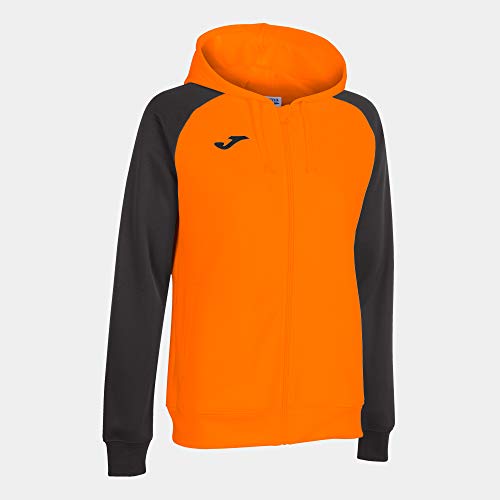 Joma Chaqueta con Capucha Academy IV Naranja Negro