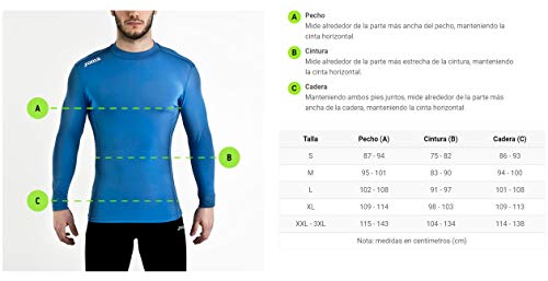 Joma Combi Camiseta Manga Corta, Hombre, Royal, L