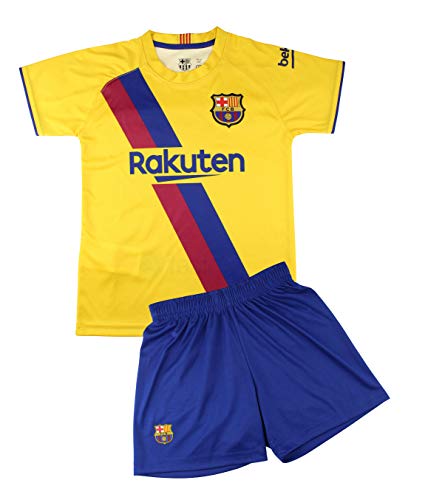 Kit Camiseta y Pantalón Infantil Segunda Equipación - FC Barcelona - Réplica Autorizada