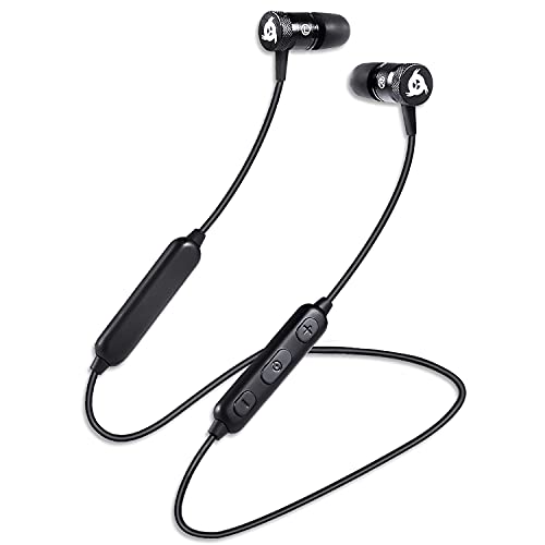 KLIM™ Fusion Bluetooth - Auriculares inalámbricos + Excelente Sonido, con micrófono - Resistentes, batería de Larga duración + 5 años de garantía + Cascos Bluetooth de Baja latencia + NUEVOS 2022