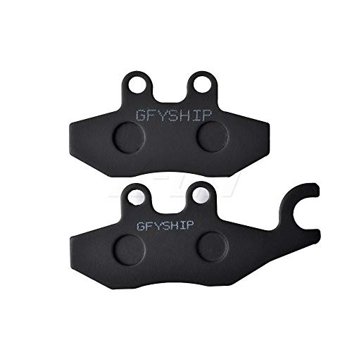 KYN For GILERA Nexus 125 2007-2012, Nexus 250 ie 2007, Nexus 300i 2008 2009 2010 2011 2012 Pastillas de Freno traseras Delanteras de Motocicleta Disco orgánico