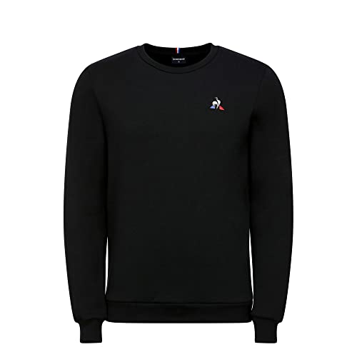 Le Coq Sportif ESS Crew Sweat N°2 Sudadera, Hombre, Black, S