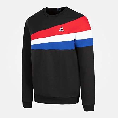 Le Coq Sportif Sudadera Marca Modelo Tri Crew Sweat N1 M, Black