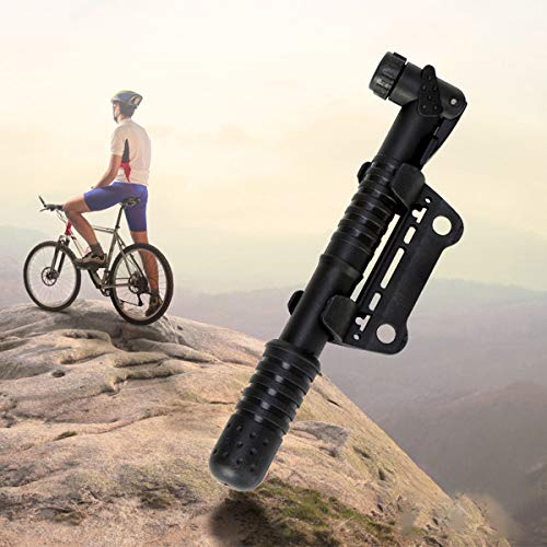 LEcylankEr Bomba para Bicicleta 120PSI(Presta y Schrader) Bomba de Mano Ligera de Carretera Accesorios para Bicicleta de Montaña Baloncesto Flotador Inflable