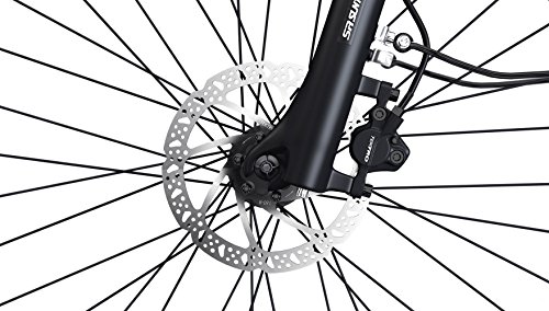 LEGEND EBIKES Milano 36v10.4ah Bicicleta Eléctrica Plegable, Unisex Adulto, Negro Onyx, Talla Única