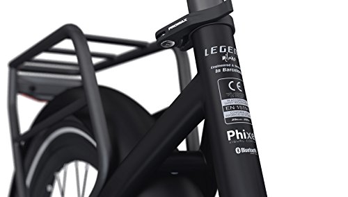 LEGEND EBIKES Milano 36v10.4ah Bicicleta Eléctrica Plegable, Unisex Adulto, Negro Onyx, Talla Única