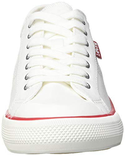 Levi's Hernandez S, Zapatillas Mujer, Regular White, 38 EU