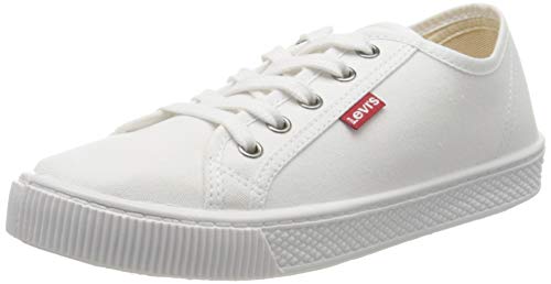 Levi's Malibu Beach S, Zapatillas Mujer, Blanco (B White 50), 38 EU