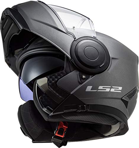 LS2, Casco modular de moto, Scope titanio, L