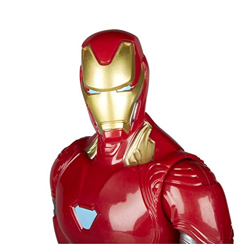 Marvel- Figura Titan Hero Series Infinity War, Iron Man (Hasbro E1410EU4)