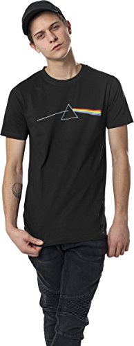 MERCHCODE Camiseta para Hombre Pink Floyd Dark Side of The Moon tee, Hombre, Camiseta, MT453, Negro, Medium