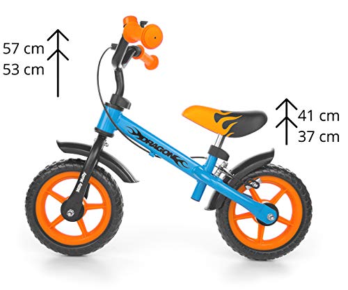 Milly Mally Dragon Braked Balance Bike