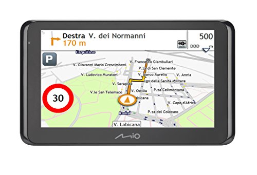 MIO 8670 LM Truck Navegador GPS satelital para Coche, Color Gris Espacial Spirit FEU de la Marca Mio